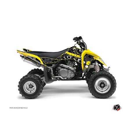 Kit Déco Quad Freegun Eyed Suzuki 450 LTR Jaune (2007-2014)