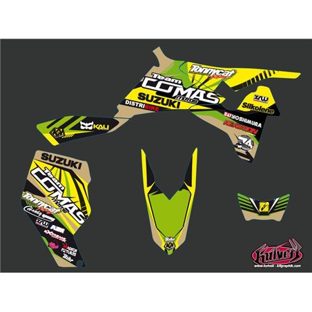 Kit Déco Quad Replica Yoann Ciclet Suzuki 450 LTR (2007-2014)
