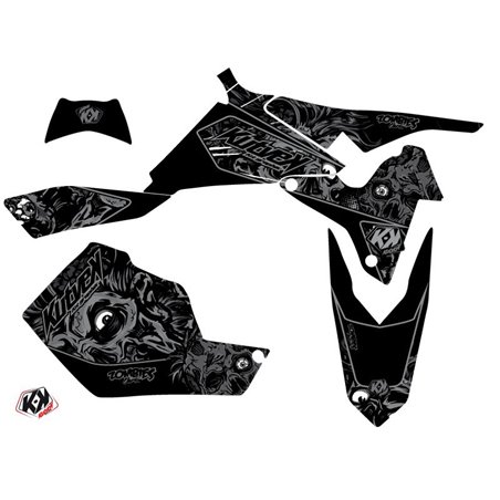 Kit Déco Quad Zombies Dark Suzuki 450 LTR Noir (2007-2014)