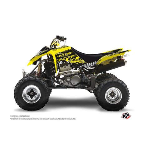 Kit Déco Quad Eraser Fluo Suzuki 400 LTZ Jaune (2003-2008)