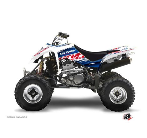 Kit Déco Quad Eraser Suzuki 400 LTZ Bleu Rouge (2003-2008)