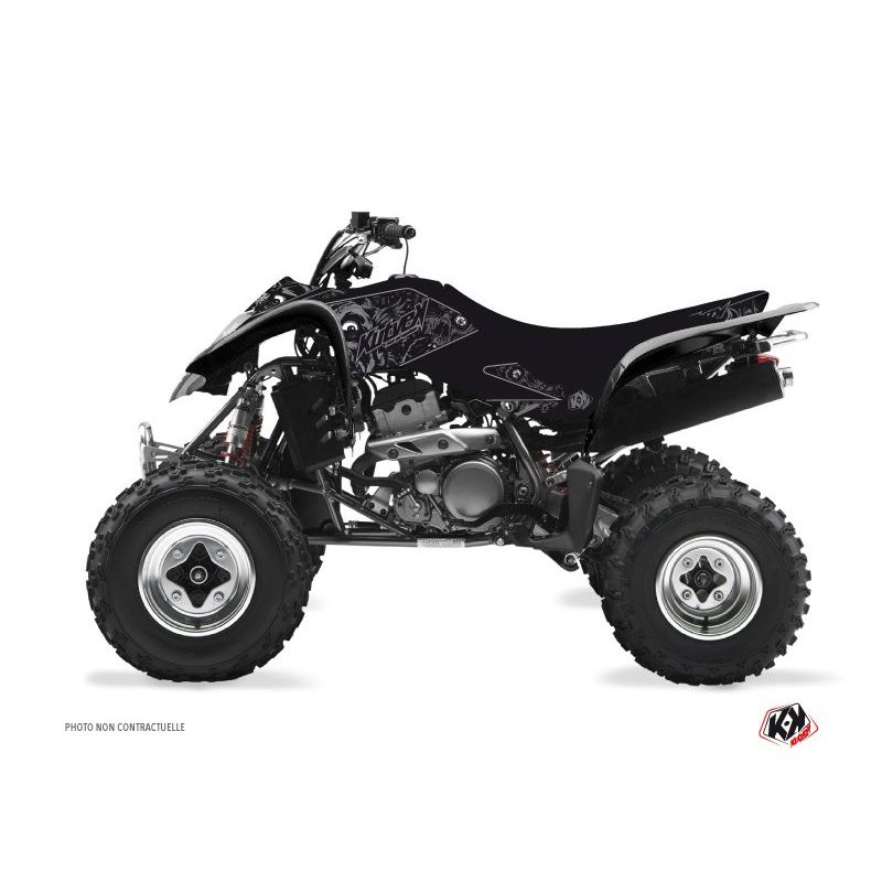 Kit Déco Quad Zombies Dark Suzuki 400 LTZ Noir (2003-2008)