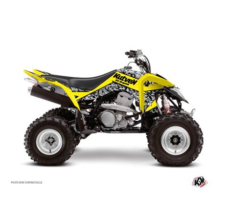 Kit Déco Quad Predator Suzuki 400 LTZ IE Jaune (2009-2011)