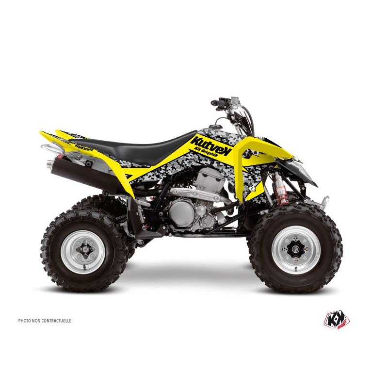 Kit Déco Quad Predator Suzuki 400 LTZ IE Jaune (2009-2011)
