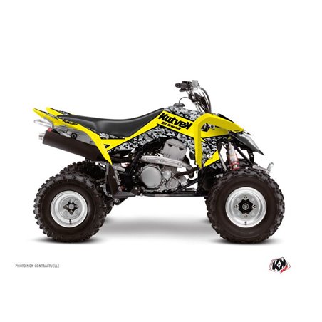 Kit Déco Quad Predator Suzuki 400 LTZ IE Jaune (2009-2011)