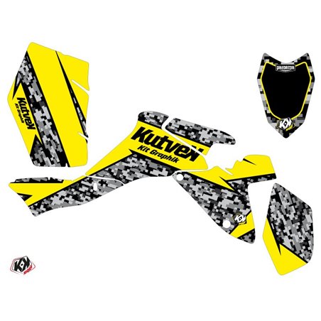 Kit Déco Quad Predator Suzuki 400 LTZ IE Jaune (2009-2011)