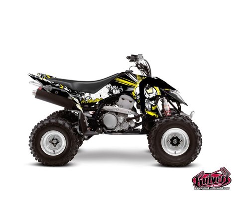 Kit Déco Quad Trash Suzuki 400 LTZ IE Noir Jaune (2009-2011)