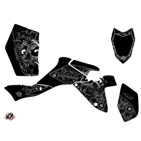 Kit Déco Quad Zombies Dark Suzuki 400 LTZ IE Noir (2009-2011)