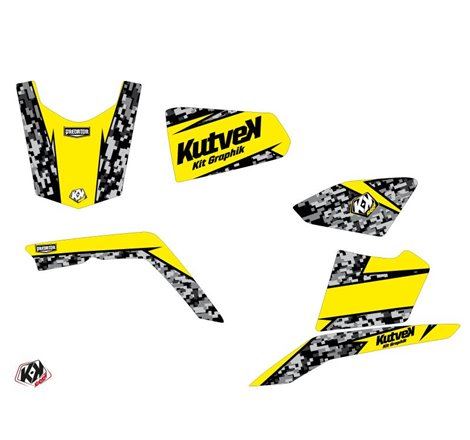 Kit Déco Quad Predator Suzuki King Quad 400 Jaune (2008-2017)