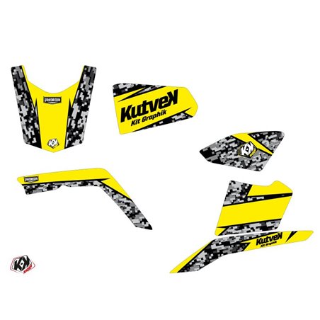 Kit Déco Quad Predator Suzuki King Quad 400 Jaune (2008-2017)