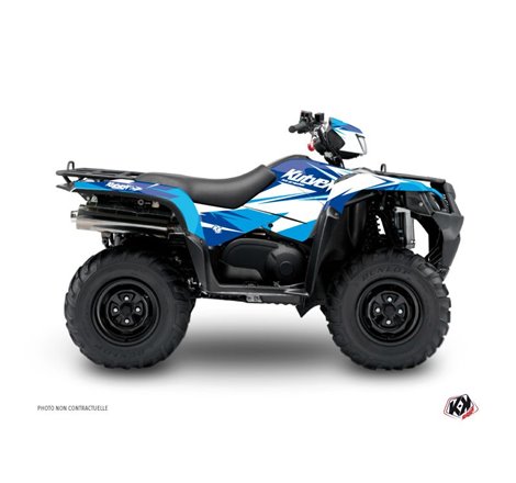 Kit Déco Quad Stage Suzuki King Quad 400 Bleu (2008-2017)
