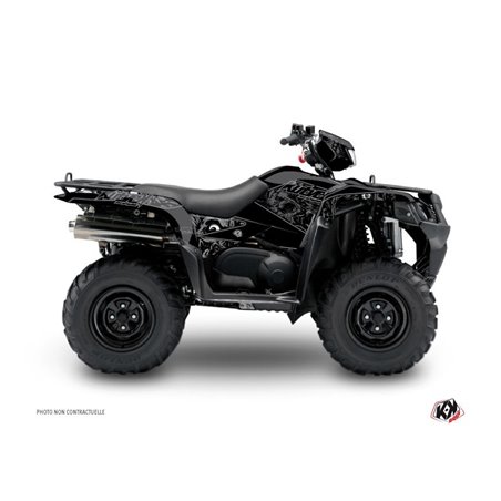 Kit Déco Quad Zombies Dark Suzuki King Quad 500 Noir (2019-2023)