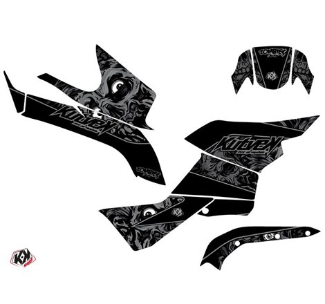 Kit Déco Quad Zombies Dark Suzuki King Quad 750 Noir (2019-2023)