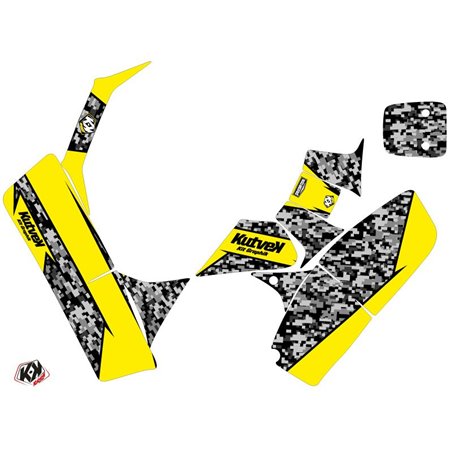 Kit Déco Quad Predator Suzuki 50 LT Jaune (1994-2003)
