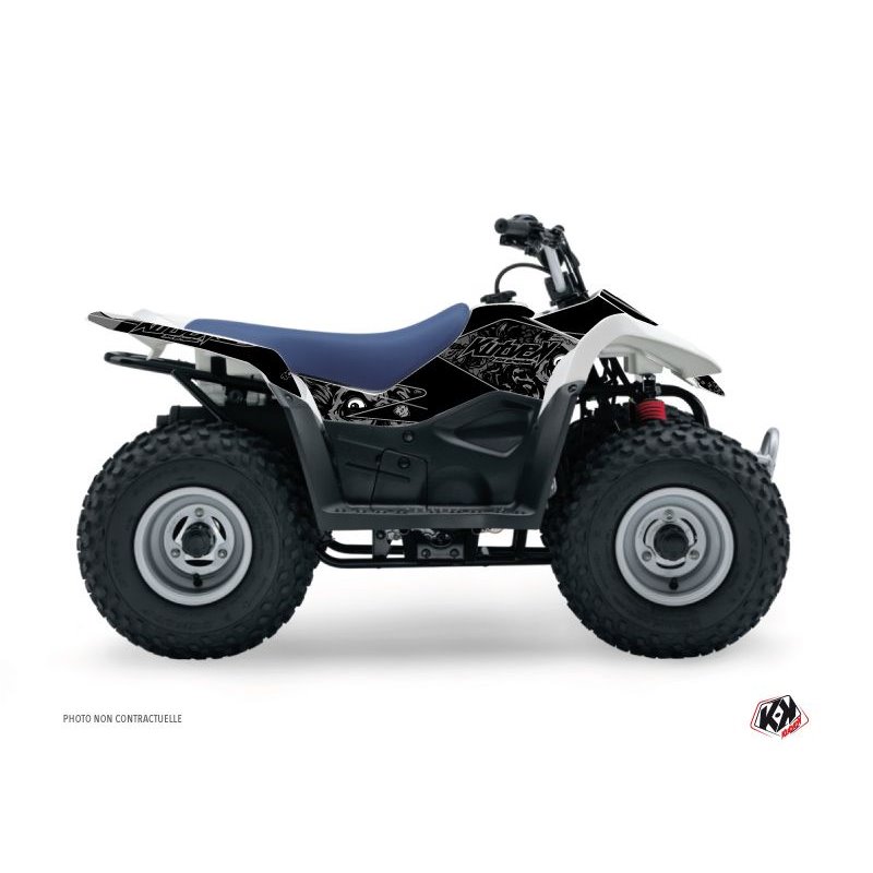 Kit Déco Quad Zombies Dark Suzuki 50 LT Noir (1994-2003)