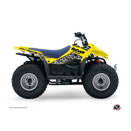Kit Déco Quad Predator Suzuki 80 LT Jaune (1987-2003)