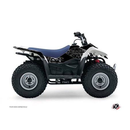 Kit Déco Quad Zombies Dark Suzuki 90 LTZ Noir (2007-2013)