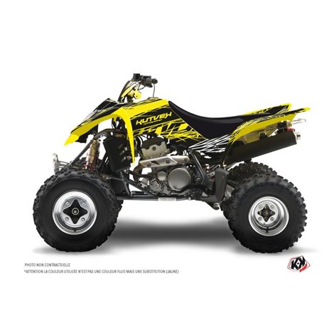 Kit Déco Quad Eraser Fluo Suzuki 250 LTZ Jaune (2004-2011)