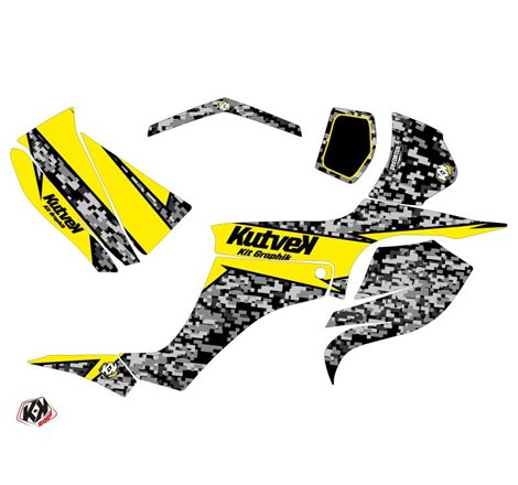 Kit Déco Quad Predator Suzuki 250 LTZ Jaune (2004-2011)