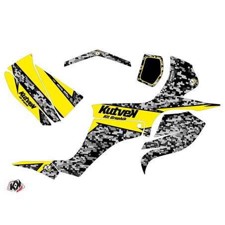 Kit Déco Quad Predator Suzuki 250 LTZ Jaune (2004-2011)