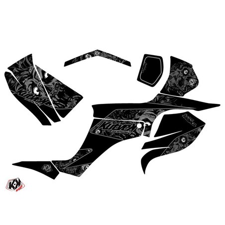 Kit Déco Quad Zombies Dark Suzuki 250 LTZ Noir (2004-2011)