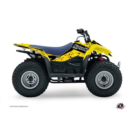 Kit Déco Quad Predator Suzuki Z 50 Noir Jaune (2006-2018)