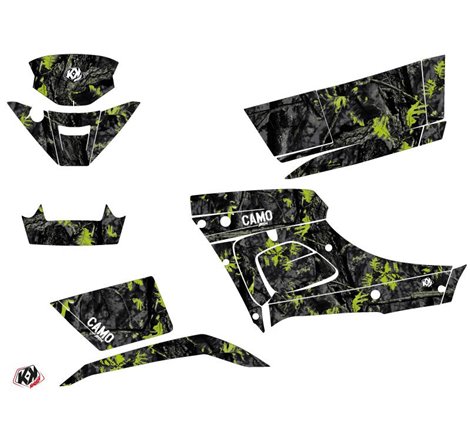 Kit Déco Quad Camo TGB Blade 1000 V-TWIN Noir Vert (2015-2018)
