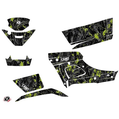 Kit Déco Quad Camo TGB Blade 1000 V-TWIN Noir Vert (2015-2018)