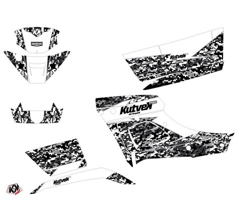 Kit Déco Quad Predator TGB Blade 1000 V-TWIN Blanc (2015-2018)