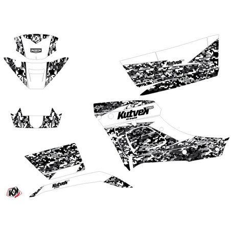 Kit Déco Quad Predator TGB Blade 1000 V-TWIN Blanc (2015-2018)