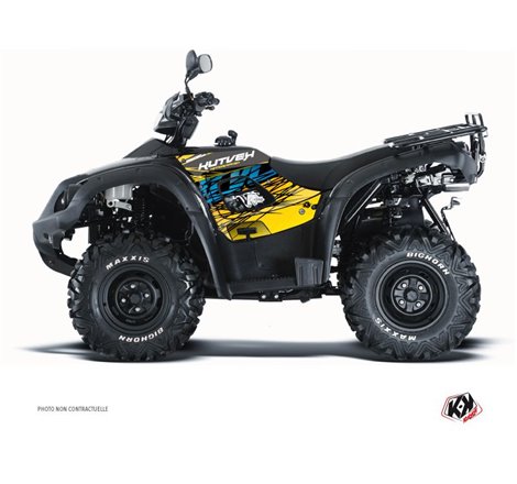 Kit Déco Quad Eraser TGB Blade 1000 V-TWIN Jaune Bleu (2015-2018)