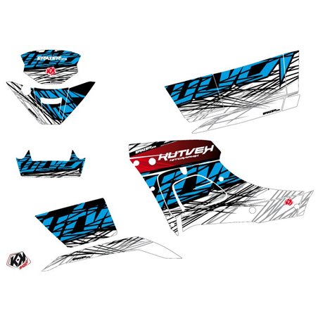 Kit Déco Quad Eraser TGB Blade 1000 V-TWIN Bleu Blanc Rouge (2015-2018)