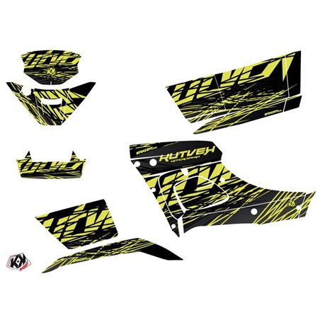 Kit Déco Quad Eraser TGB Blade 1000 V-TWIN Neon Gris (2015-2018)