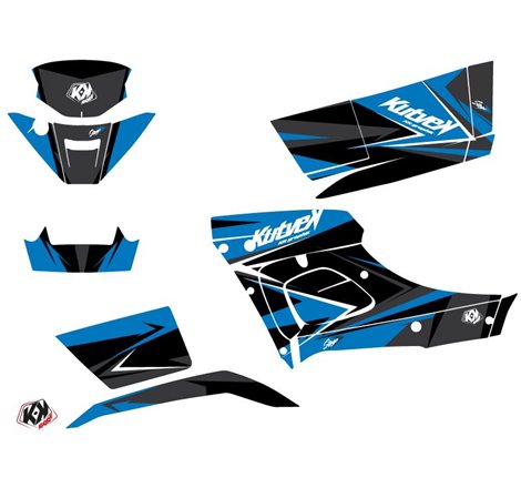 Kit Déco Quad Stage TGB Blade 1000 V-TWIN Bleu Noir (2015-2018)