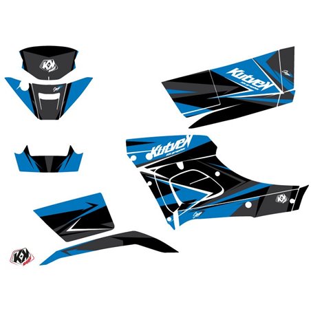 Kit Déco Quad Stage TGB Blade 1000 V-TWIN Bleu Noir (2015-2018)