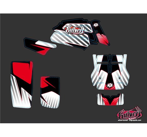 Kit Déco Quad Factory Yamaha Banshee Rouge (1987-2023)