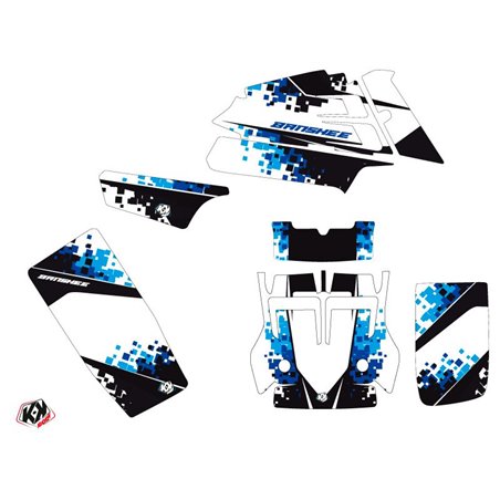 Kit Déco Quad Hangtown Yamaha Banshee Bleu (1987-2023)