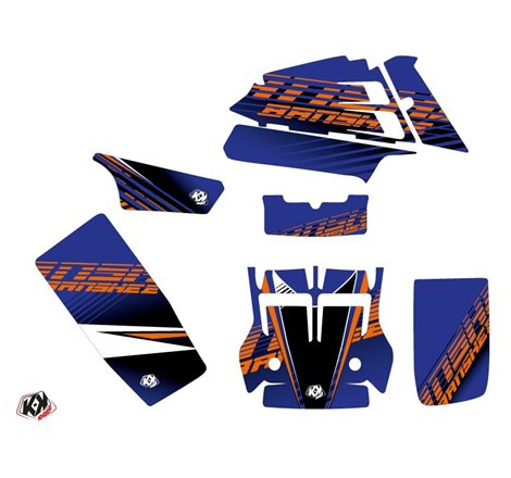 Kit Déco Quad Flow Yamaha Banshee Orange (1987-2023)