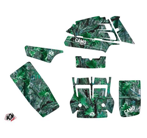 Kit Déco Quad Camo Yamaha Banshee Vert (1987-2023)