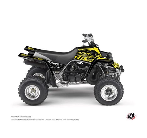 Kit Déco Quad Eraser Fluo Yamaha Banshee Jaune (1987-2023)