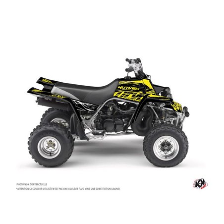 Kit Déco Quad Eraser Fluo Yamaha Banshee Jaune (1987-2023)