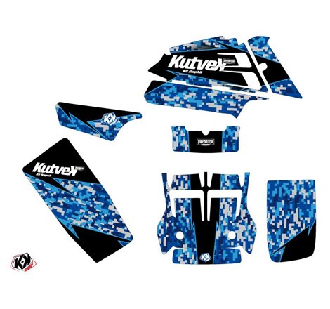Kit Déco Quad Predator Yamaha Banshee Bleu (1987-2023)