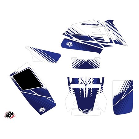 Kit Déco Quad Stripe Yamaha Banshee Bleu Nuit (1987-2023)