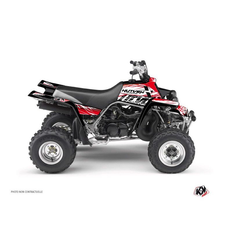 Kit Déco Quad Eraser Yamaha Banshee Rouge Blanc (1987-2023)