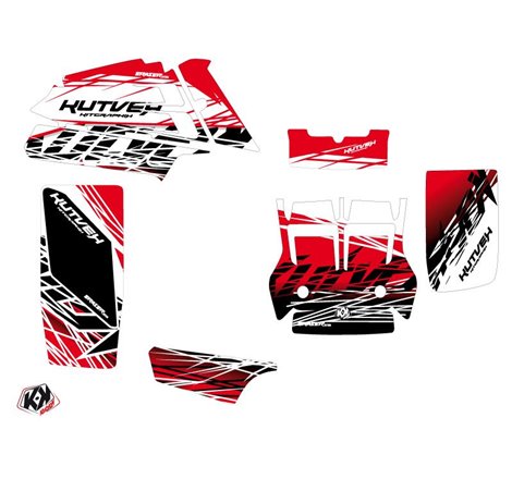 Kit Déco Quad Eraser Yamaha Banshee Rouge Blanc (1987-2023)