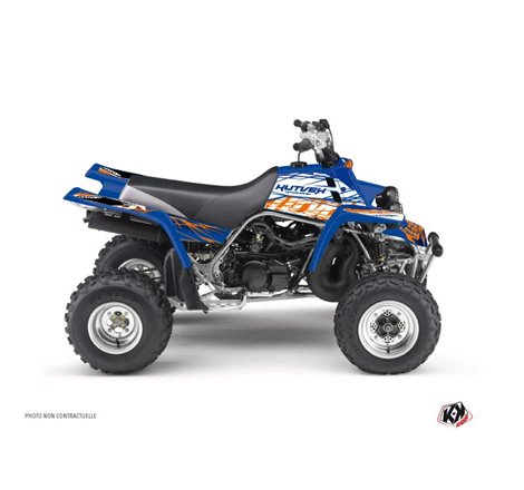Kit Déco Quad Eraser Yamaha Banshee Bleu Orange (1987-2023)