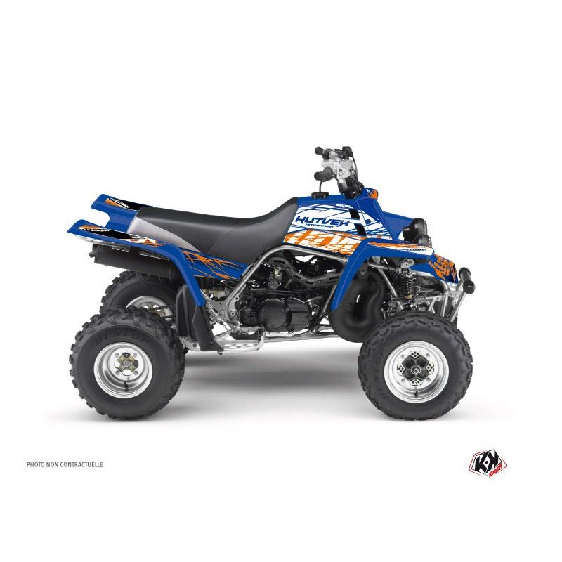 Kit Déco Quad Eraser Yamaha Banshee Bleu Orange (1987-2023)