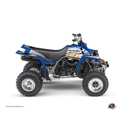 Kit Déco Quad Eraser Yamaha Banshee Bleu Orange (1987-2023)