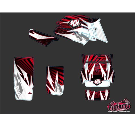 Kit Déco Quad Graff Yamaha Banshee Rouge (1987-2023)