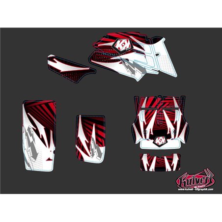 Kit Déco Quad Graff Yamaha Banshee Rouge (1987-2023)